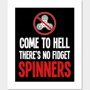 No fidget spinner - For the dark side Posters and Art